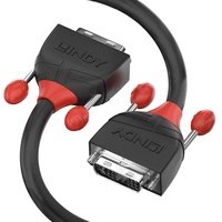 Lindy DVI Anschlusskabel DVI-D Single Link Kabel Black Line