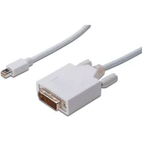Digitus miniDisplayPort [Stecker] DVI Kabel, 2m (DK-340305-020-W)