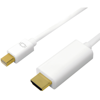 Logilink Mini DisplayPort HDMI A (2 m DisplayPort), Video