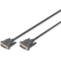 Digitus DVI Anschlusskabel DVI-D Dual link. sw.