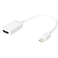 Logilink CV0036B Adapter [1x Mini-DisplayPort Stecker - 1x HDMI-Buchse]