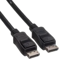 Value DisplayPort Anschlusskabel DisplayPort Stecker, DisplayPort Stecker 1.50m Schwarz