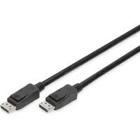 Digitus DisplayPort Anschlusskabel DisplayPort DisplayPort Stecker 5.00 m Schwarz