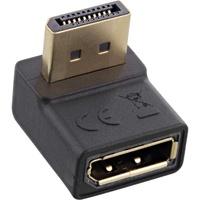 InLine InLine® DisplayPort Adapter, DisplayPort Stecker/Buchse, nach Oben gewinkelt