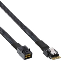 InLine InLine® Slim SAS Kabel, SFF-8654 zu Mini SAS