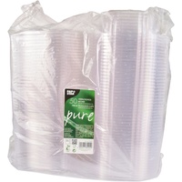 Papstar 50 PAPSTAR Einweg-Salatschalen pure 20,5 x 6,6 cm
