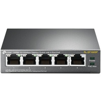 TP-Link TL-SF1005P 5x Port Desktop Fast Ethernet Switch Unmanaged