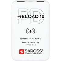 SKROSS Reload 10 PD, Qi Powerbank 10000 mAh Li-Ion