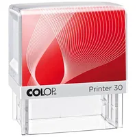 Colop Textstempel, individualisierbar Printer 30 selbstfärbend schwarz ohne Logo,