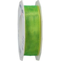 Präsent Geschenkband Four Seasons seidenmatt limette 25,0 mm x