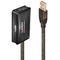 LINDY USB 2.0 USB-A Stecker, USB-A Buchse, USB-A Buchse,