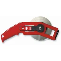 Bmi 501321050BF Weißlackiertes Bandmaß, gedruckte Teilung, Breite 13 mm,