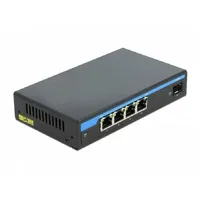 DeLock Switch 4 Port PoE + 1 SFP