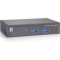 LevelOne FEP-1600W90 16-Port Fast Ethernet PoE Switch 90W (16
