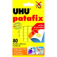 UHU 50140 patafix Klebepads Gelb Inhalt: 80St.