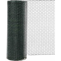 Siena Garden Sechseckgeflecht PVC, grün 13/1000 10 m
