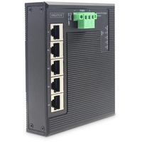 Digitus Industrie Gigabit Flat Switch 5-Port 5 Port 10
