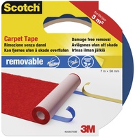 3M Scotch Teppichklebeband wiederablösbar, 50 mm x 7 m,