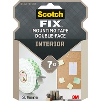 Scotch FIXTM INTERIOR doppelseitiges Klebeband 19,0 mm x 5,0