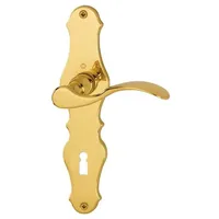 HOPPE Langschildgarnitur Weimar M112SLN/2007 MS F71 BB 72mm DIN