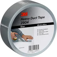 3M Gewebeklebeband 2904, 48mm x 50m, Silber - 1