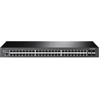 TP-Link T2600G JetStream Rackmount Gigabit Managed Switch, 48x RJ-45,