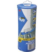 3M Scotch BlueTM Abdeckfolie mit Abroller transparent 122,0 cm