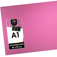 OfficeTree Schneidematte A1 Pink - Lila 90 x 60cm,