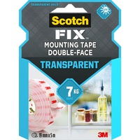 Scotch Montageband »FIX« 19 mm x 5 m), Transparent