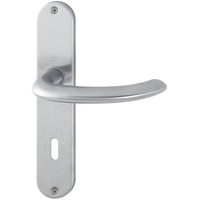 HOPPE Langschildgarnitur Mar.E1138Z/302 VA F69 OB 72mm DIN L/R