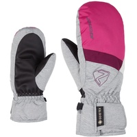 Ziener Levin GTX Mitten Junior Ski-fäustling/Wintersport | pop pink/Light