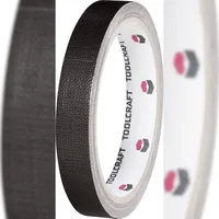 TOOLCRAFT Gewebeklebeband HEB15L10SC 10 m x 15 mm 1