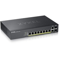 ZyXEL GS2220-10HP 8-Port + 2x SFP/Rj45 Gigabit L2 managed