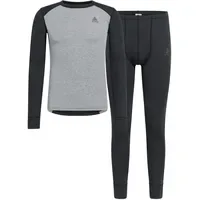 Odlo Active Warm Eco Langarm Thermoshirt und Thermohose Grau