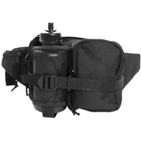 Mil-Tec Multifunktions Bauchtasche m. Flasche schwarz