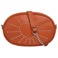Cluty Gürteltasche echt Leder, Made in Italy orange
