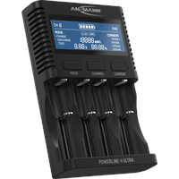 Ansmann Universalladegerät UBC Powerline 4 Ultra m.Netzt.1,2V NiMH,Li-Ion 3,6V