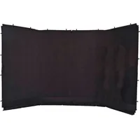 Manfrotto LB7625 Panorama Hintergrund Überzug 4m Schwarz