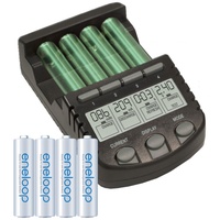 Panasonic eneloop Standard Micro AAA HR-4UTGA und BC-700 LCD-Schnell-Ladegerät