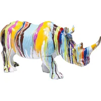 Kare Design Deko Figur Rhino Colore 26cm
