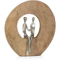 Moritz Skulptur Niemals allein 24 x 23 x 7