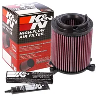 K&N Filters K&N E-2014 Waschbarer und wiederverwendbarer KFZ Tauschluftfilter
