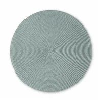 Continenta Accessoires Tischset, graugrün, Ø 38 cm, 1 Stück,