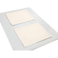 Wirth Platzset »NEWBURY«, (Packung, 4 St.), beige