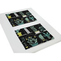 Wirth Platzset »OAKHAM«, (Packung, 2 St.), schwarz