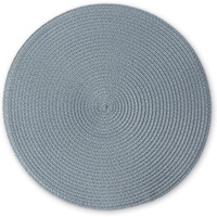 Continenta Accessoires Tischset, graublau, Ø 38 cm, 1 Stück,