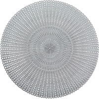 Zeller Present, Cut out rund, Silber, ca. 41 cm