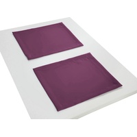 Wirth Platzset »NEWBURY«, (Packung, 4 St.), lila