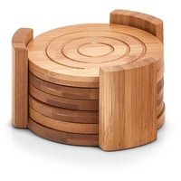 Zeller Present, Glasuntersetzer-Set, 7-TLG., Glasuntersetzer)