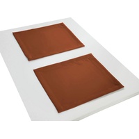 Wirth Platzset NEWBURY, (Packung, 4 St.), orange